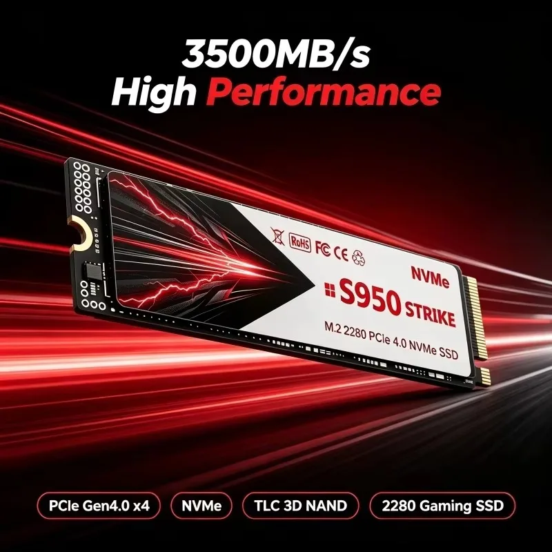 Original S950 500GB/1TB/2TB/4T - đánh giá và giá M.2 Nvme 4Tb Pcie 4.0 Ssd